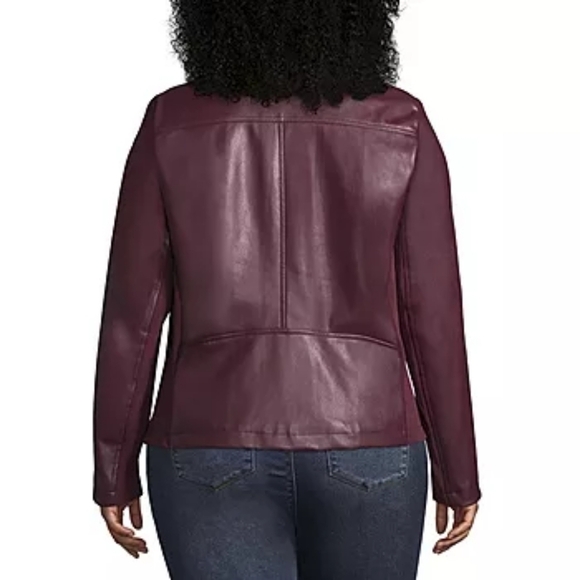 a.n.a faux leather jacket - Picture 2 of 5